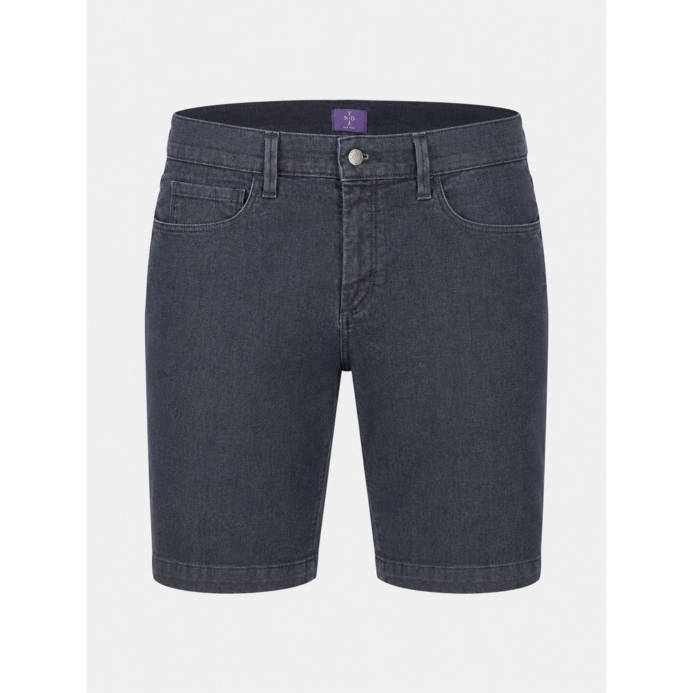 NYDJ Dark Charcoal Denim Bermuda Shorts